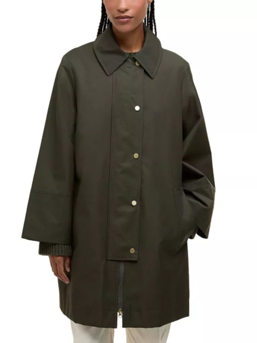 Barbour Fia Showerproof Jacket - Sage/Ancient Poplar NWT - Picture 6 of 13